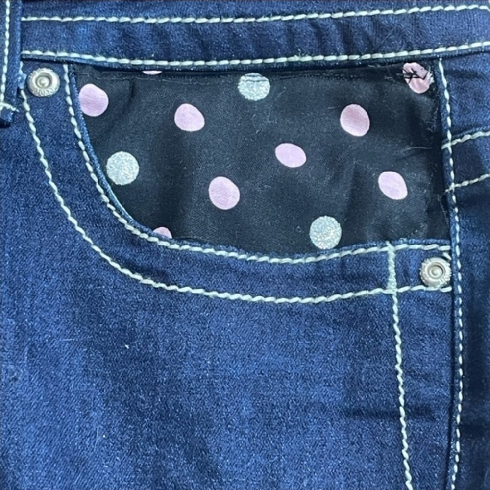 Women’s Custom Upcycled Bell Bottom Boho Revival Jeans size 6 Unique Design​​​ - Picture 8 of 15